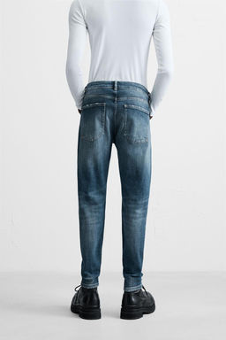 RIPPED SKINNY FIT JEANS - Zara фото 3