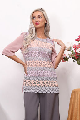 Блуза М3-3473/2 - Wisell фото 4