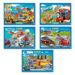 Светоч 12АЛСК4_1_3_9 Альбом для рисования 100 г/м2 A4 29 х 20.5 см на скобе 12 л. 10 шт. 000644 Весёлые картинки  фото 13