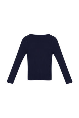 TRENDYOLMILLA Lacivert Basic Ikili Triko Kazak TWOAW25KZ00016
