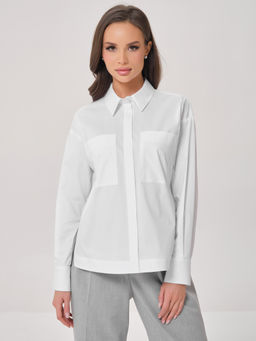 Блузка с карманами - Marchello marchellini фото 5