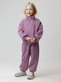 КР 302817/лиловый 3220 к649 жакет (бомбер) для дев - Crockid фото 3