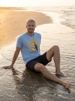 Футболка мужская арт. 02285/Yacht - F5 фото 3