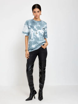 Футболка жен. Anaheim сине-зеленый - Concept club фото 4