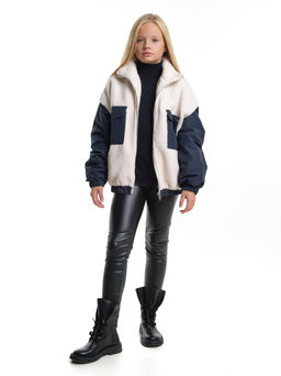 Джемпер Тедди на молнии 33-8231 касар/синий - Mini maxi фото 4