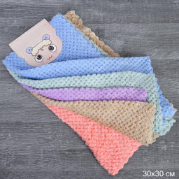 Салфетка для уборки 5 штук 30х30 см / KR-547 /уп 8/360/ - ГалеонТрейд фото 2