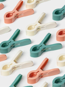 Прищепки для белья Доляна, 24 шт, 71,5 см, ширина низа 4,5 см  фото 12