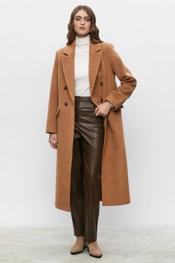 Пальто прямое двубортное - Mollis фото 2