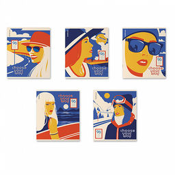 Цена за 5 шт. Тетрадь общая ученическая ErichKrause Choose Your Way, 96 листов, клетка, матовая ламинация_MIX-PACK  фото 2