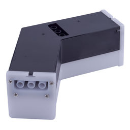 ULO-N11L-8W/6500K/120D IP40 BLACK Светильник светодиодный L-образный. Угол 120 градусов. Белый свет (6500K). 800Лм. Алюминий. Цвет черный. TM Uniel