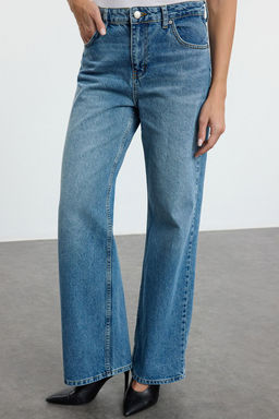 Mavi Dusuk Bel Wide Leg Jeans TWOAW25JE00160