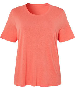 Блузка женская из льна и вискозы свободного покроя ESMARA  фото 2