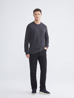 779 Regular Fit ??i Polarl? K??l?k Erkek Jean Pantolon