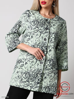 Жакет легкий с принтом - Zum ming фото 3