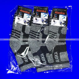 Цена за 3 пар. 3 ПАРЫ - "АЛЯСКА" Термоноски зимние спортивные ВНУТРИ МАХРА мужские арт.1268 41-47 (фактически 40-44)