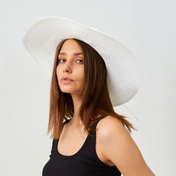 Шляпа женская MINAKU Ocean, размер 56-58, цвет белый  фото 7