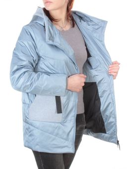 22-307 LT. BLUE Куртка демисезонная женская AKiDSEFRS (100 гр.синтепона) - Фабричный китай фото 8