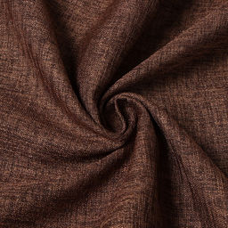 Штора блэкаут портьерная «Этель» Natural, 270×300 см, коричневая, рогожка 275 г/м²