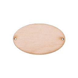 Заготовка для декорирования Mr. Carving ВД-060 бирка овальная фанера 3 х 5 х 0.4 см 3 шт