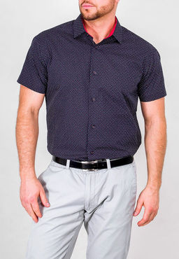 Сорочка мужская короткий рукав GREG 263/209/2188/ZS/C/1  фото 8