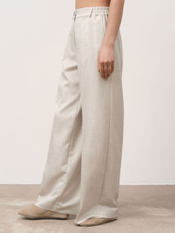 Брюки из вискозы 100225 бежевые - SULTA фото 2