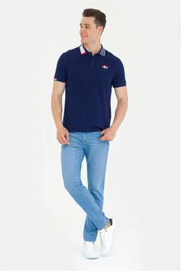 Мужская темно-синяя футболка - U.s. polo assn фото 11