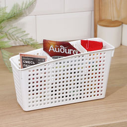 Органайзер Лофт с перегородками 245х95х140мм (белый) 632006 Виолет  фото 2