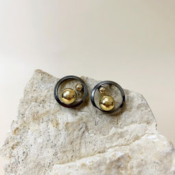 17-503122320-2 Серьги-пусеты