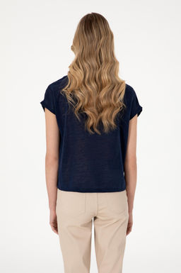 Kad_n Lacivert Ti__rt Sepette S_rpriz _ndirim - U.s. polo assn фото 5