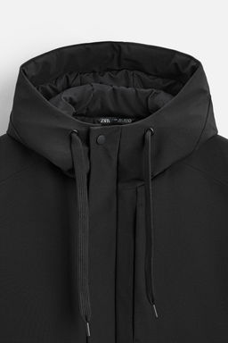 DOUBLE-FACED FAUX SUEDE JACKET