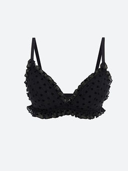 Balensiz Dolgusuz Desenli Fantezi Bralet
