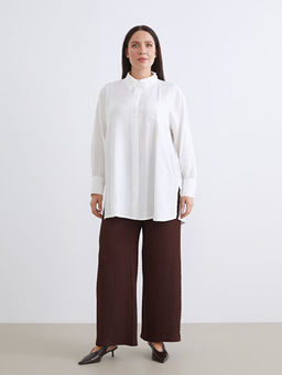 Beli Lastikli Dokulu Kad?n Pantolon