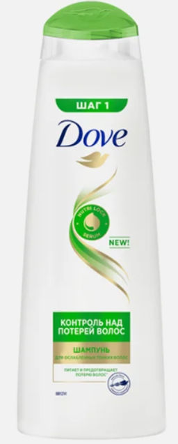 ДАВ д/волос шампунь 380мл Контроль над потерей волос