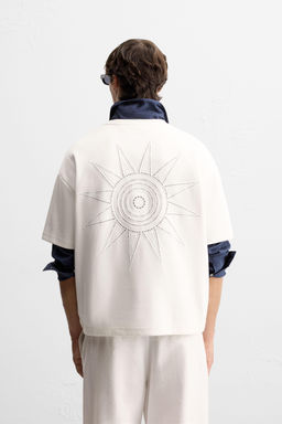 RAISED PRINT SWEATSHIRT - Zara фото 3