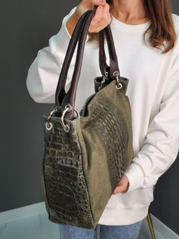 Сумка женская из телячьей кожи