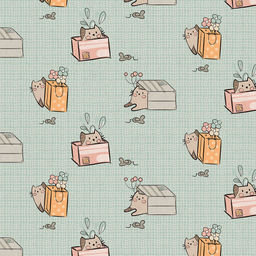 Ткань для пэчворка PEPPY МАРТОВСКАЯ ПЕСНЯ ФАСОВКА 50 x 55 см 146 г/кв.м 5 100% хлопок