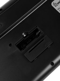 Комплект клавиатура и мышь Smartbuy SBC-666395AG-KP, беспроводной, USB, AA, черно-розовый
