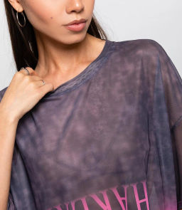 Футболка #КТ106 (10), графит,розовый - Dommod фото 5