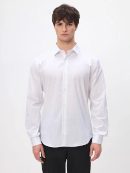 Сорочка мужская длинный рукав GREG 100/237/WH/ZVN_SL STRETCH  фото 9