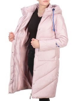 9190 PINK Пальто зимнее женское EVCANBADY (200 гр. холлофайбера) - Fashion фото 9