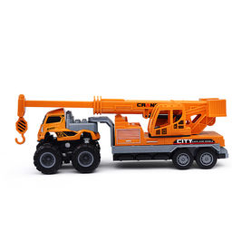 Машина "Большой кран" в коробке