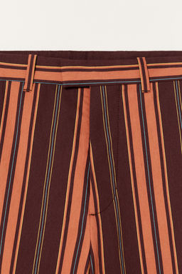 LIMITED EDITION STRIPED SUIT TROUSERS - Zara фото 8