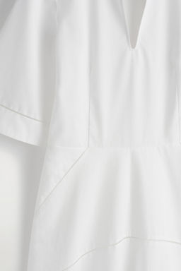 VESTIDO MIDI DE ALGOD?N PIMA BORDADO - H&m фото 3