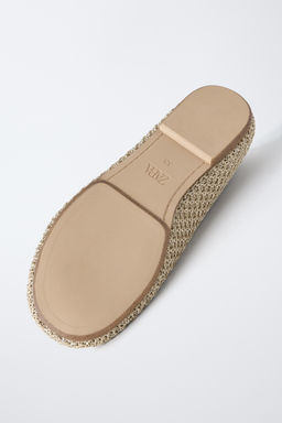 BAILARINA CROCHET METALIZADA / Oro - Zara фото 7