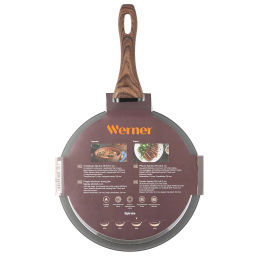 50271 WERNER Сковорода SPIRALE 26х6,3см с высокими бортиками, с индукционным дном, двуслойным антипригарным покрытием Xylan Whitford. Бакелитовая ручка с покрытием Soft Touch. Материал: кованый алюмин  фото 7