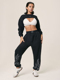 Спортивные брюки средней посадки