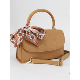 Сумка женская искусственная кожа Ch&K-8879, 1отд, плечевой ремень, карамель SALE 259977