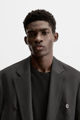 DOUBLE-BREASTED SUIT BLAZER - Zara фото 6