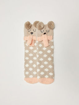 Ponpon Detayl? Nak??l? K?z ?ocuk Ev ?orab? - Waikiki фото 2