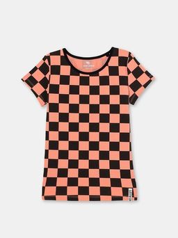 CRB wear/CSJG 63062-28-308 Футболка для девочки, коралловый/Ex.Cherubino